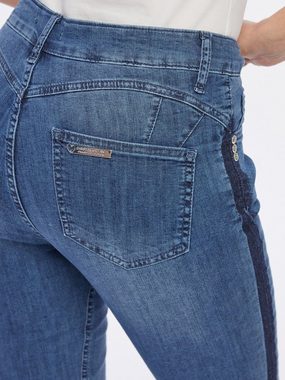 Christian Materne Caprijeans 3/4-Jeans figurbetont im Five-Pocket Design