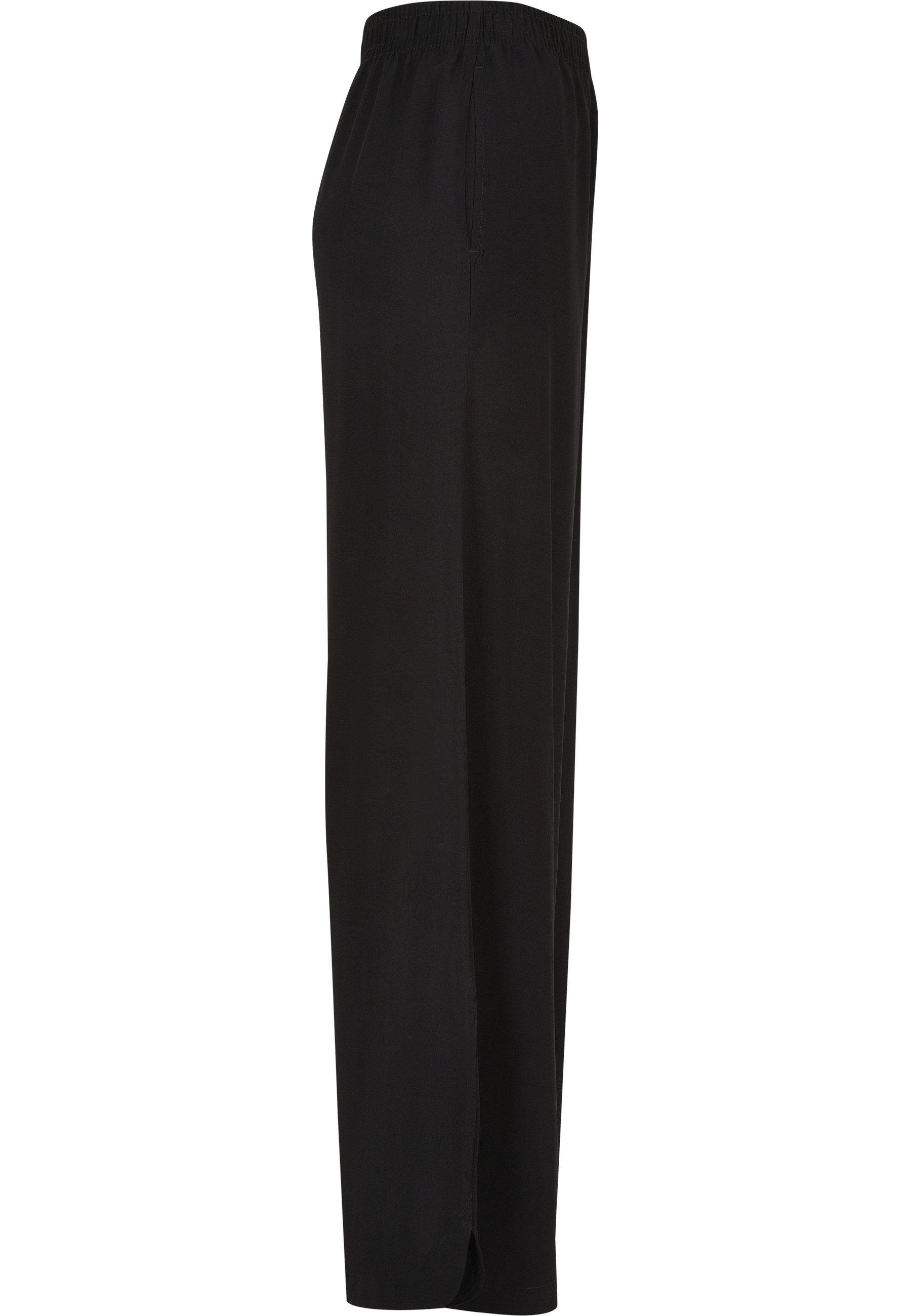 URBAN CLASSICS Stoffhose Urban Classics Damen Ladies Wide Leg Viscose Pants (1-tlg) – Bild 5 von 5