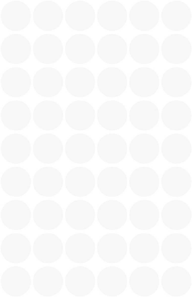 Avery Zweckform Etiketten Markierungspunkte 12mm VE=270 Stück weiß