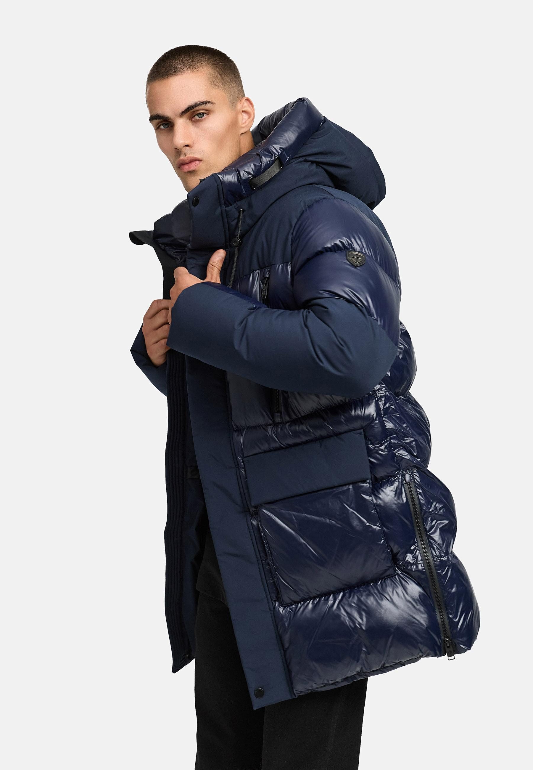 Stone Harbour Kurzmantel Nelioon XX Gesteppter Wintermantel mit Kapuze