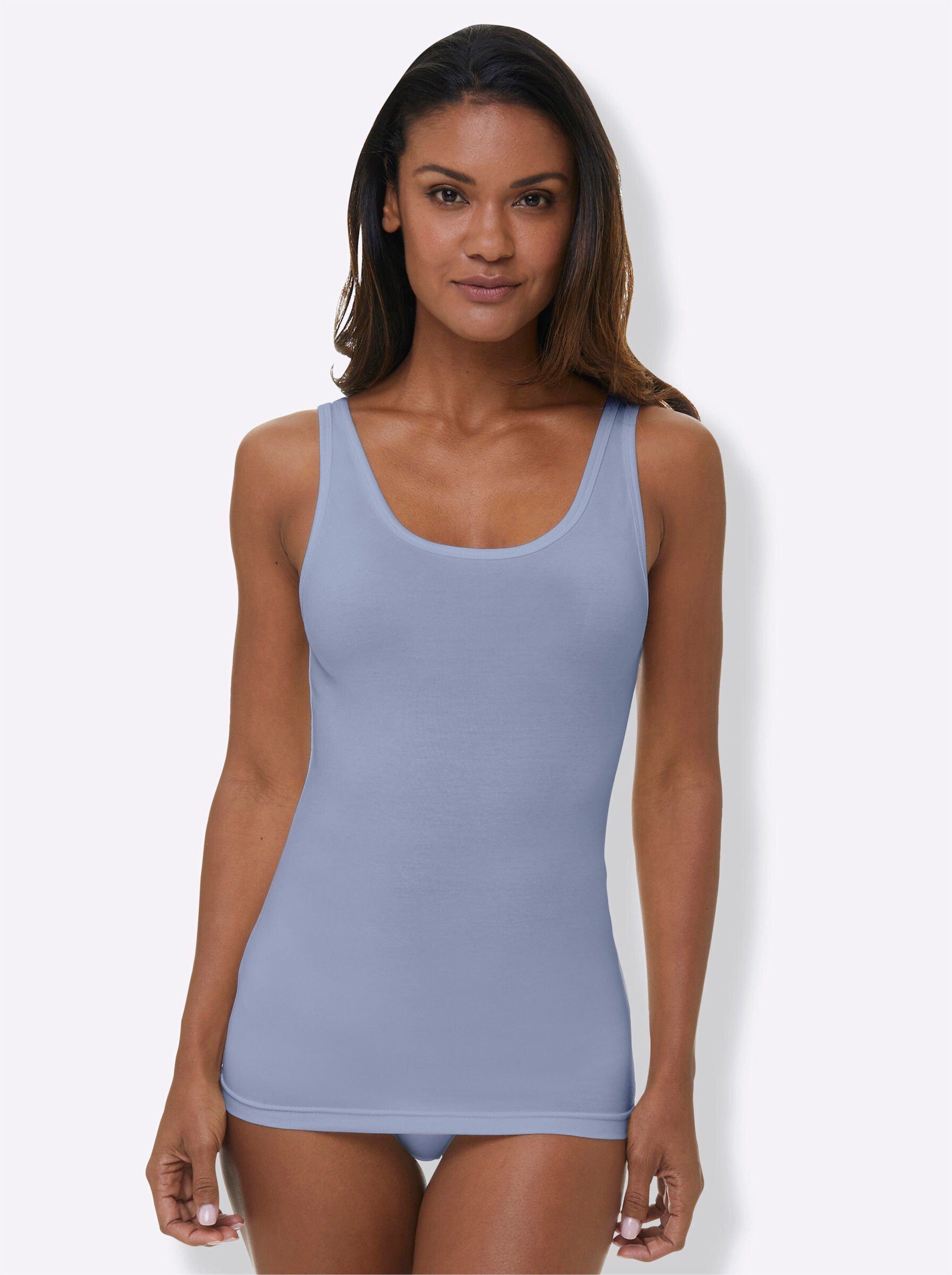 Witt Achselhemd Achseltop . (3-St) Ohne Bügel