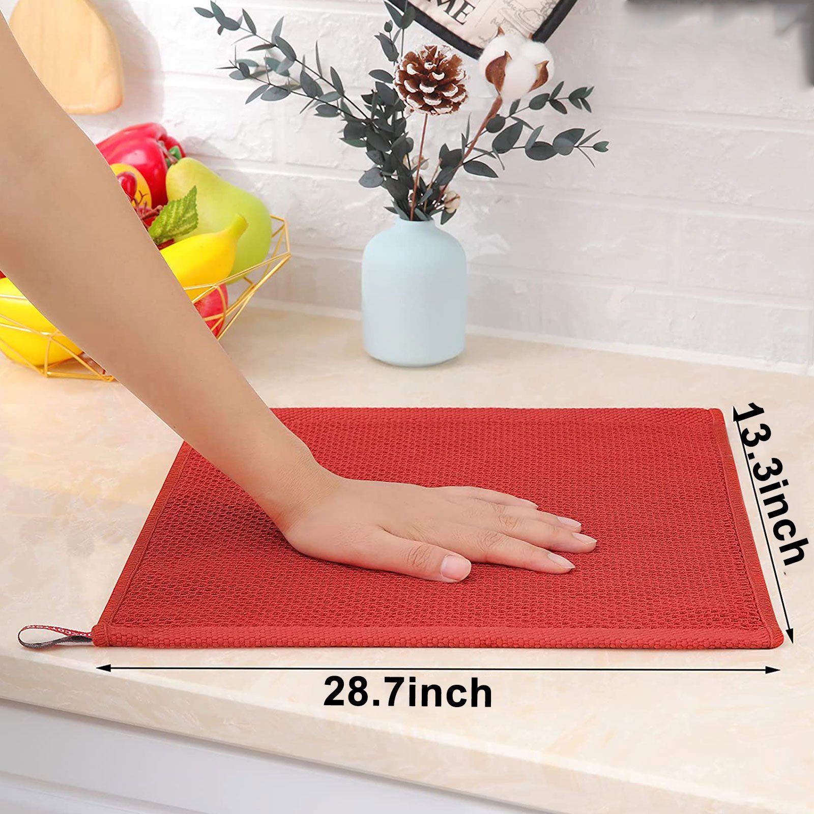 OKWISH Geschirrtuch Spültuch Küchentücher Lappen set günstig online kaufen