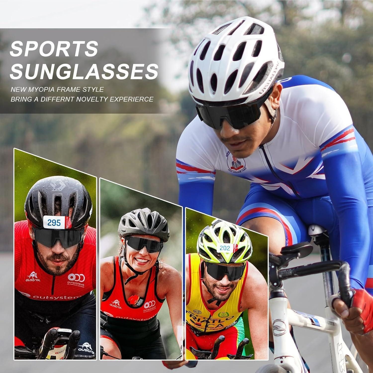 LuxusKollektion Fahrradbrille Sportbrille Sonnenbrille polarisiert UV400 Ra günstig online kaufen