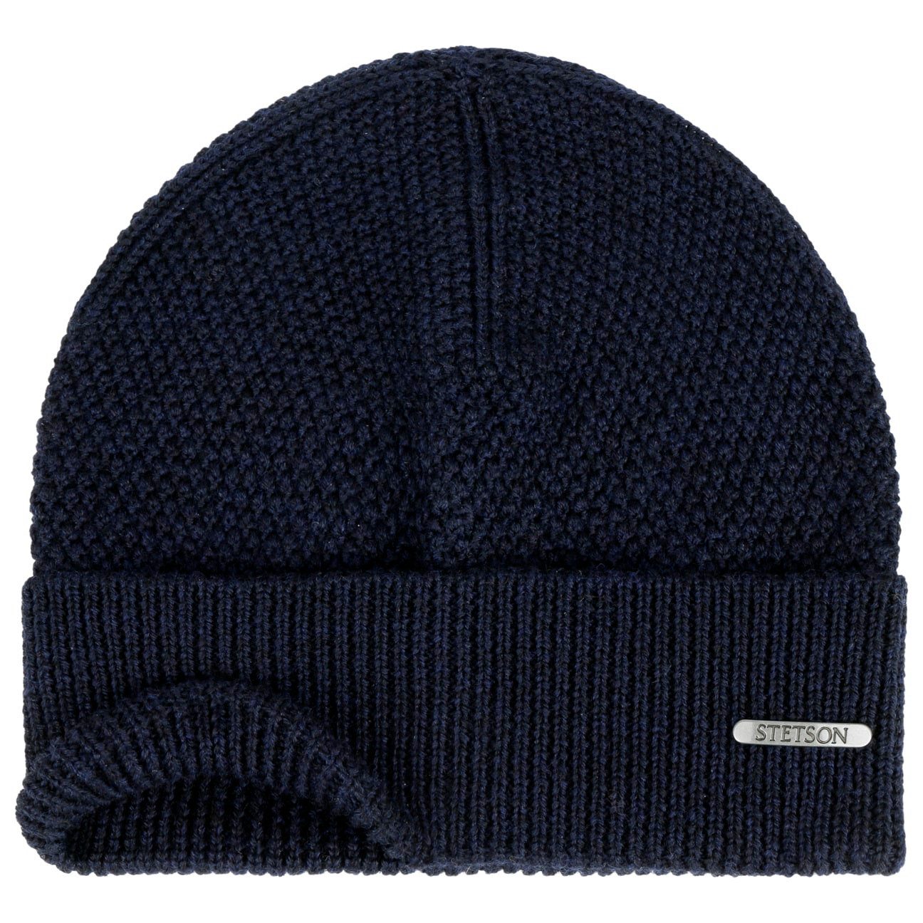 Stetson Beanie (1-St) Beanie mit Umschlag, Made in Italy