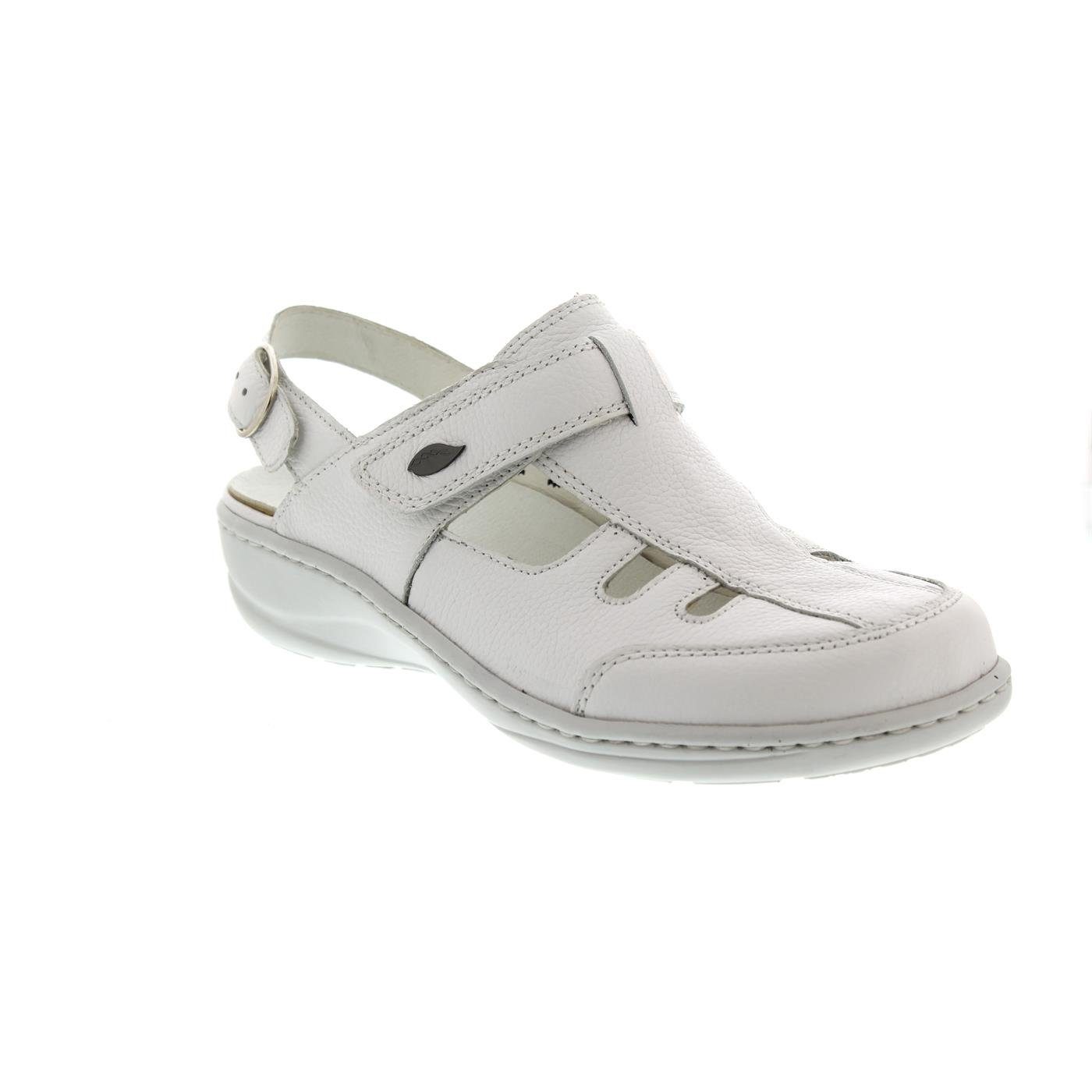 Waldläufer Waldläufer Heria, Clog, Pigalle (Glattleder), weiss, Klettversch günstig online kaufen