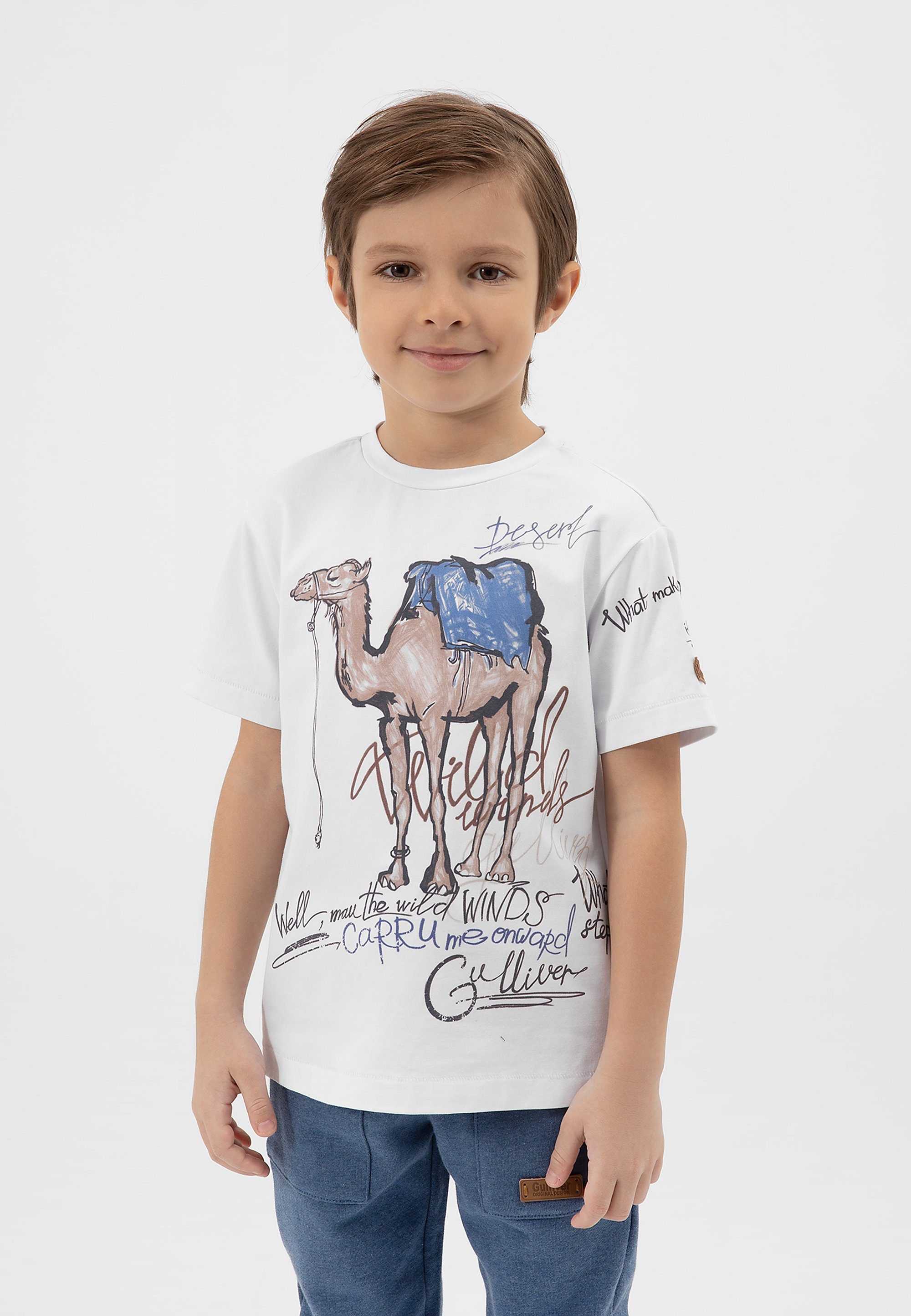 Gulliver T-Shirt mit Frontdruck | T-Shirts