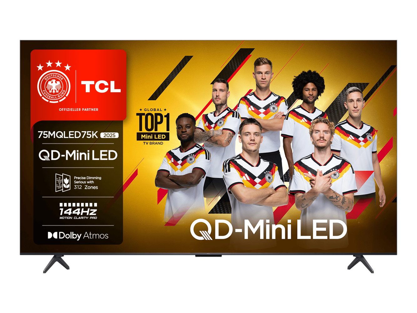 TCL 75MQLED75KX2 QLED Mini LED-Fernseher (75 Zoll, 4K Ultra HD)