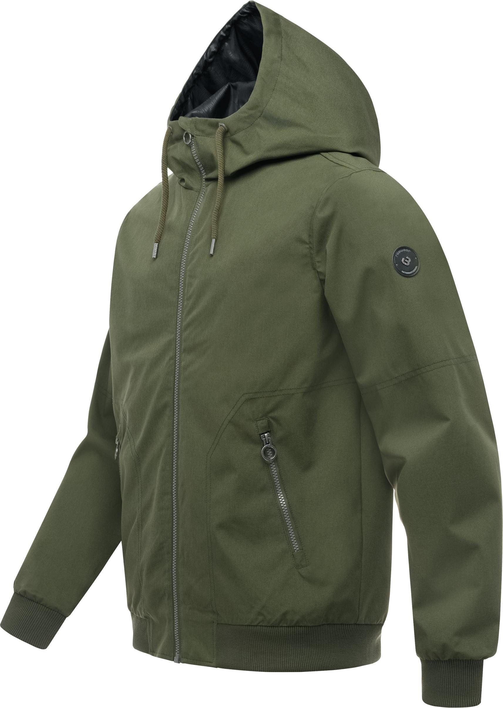 Ragwear Outdoorjacke Stuartt Summer YOUMODO Wasserdichte Übergangsjacke mit Kapuze