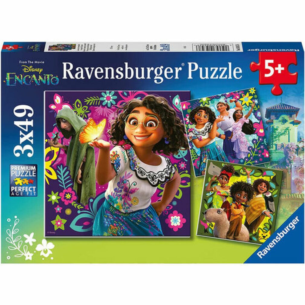 Ravensburger Puzzle Disney Encanto Puzzle 3x49teilig, Puzzleteile