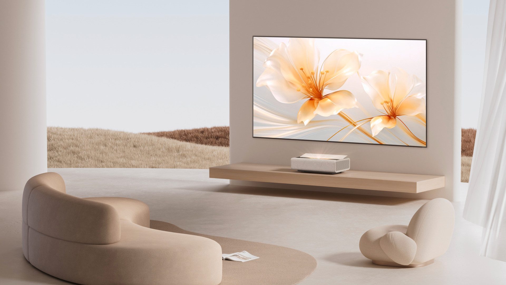 XGIMI 100 UST ALR Screen Faltrahmenleinwand (1,4-fache Helligkeitssteigerung)