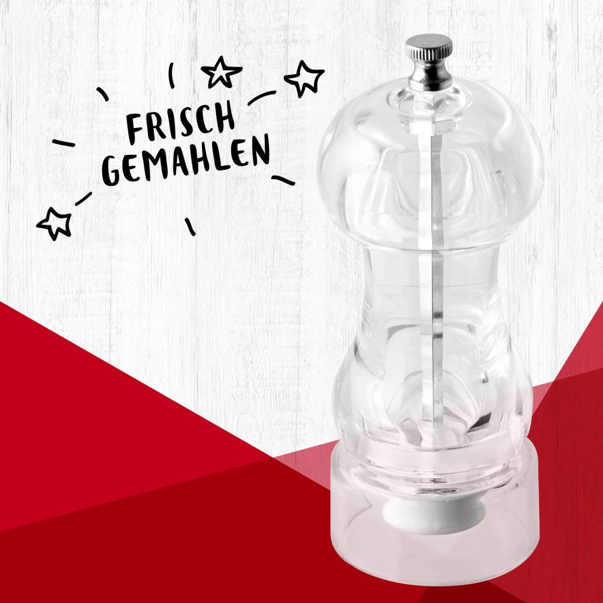 FACKELMANN Salz-/Pfeffermühle Acrylmühle
