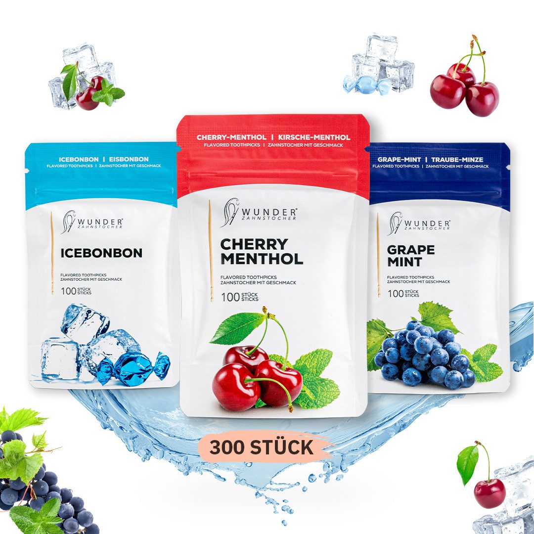 Wunder Zahnstocher Mundpflegecenter Wunder Zahnstocher mit Geschmack - Fresh Breath Pack