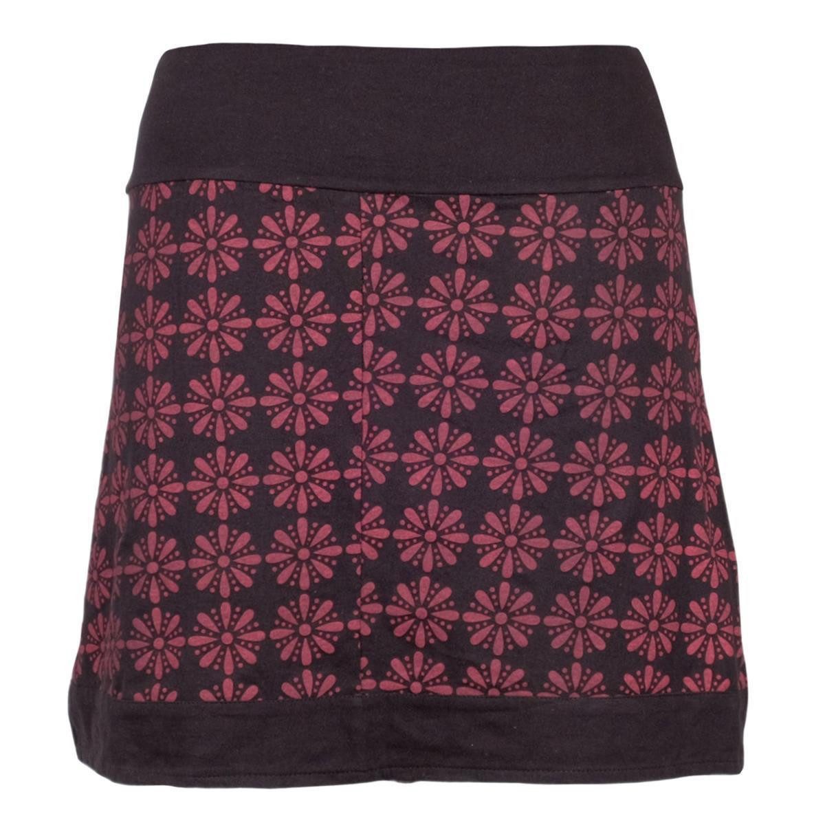 Vishes Minirock Kurzer Rock Damen Mini-Rock Blumen-Röcke, retro 70er 80er H günstig online kaufen