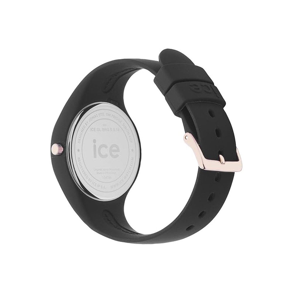 ice-watch Quarzuhr Ice-Watch Ice Glam Black Rose-Gold 000979, Hochwertiges Produkt mit zeitlosem Design, sorgfältiger Verarbeitung