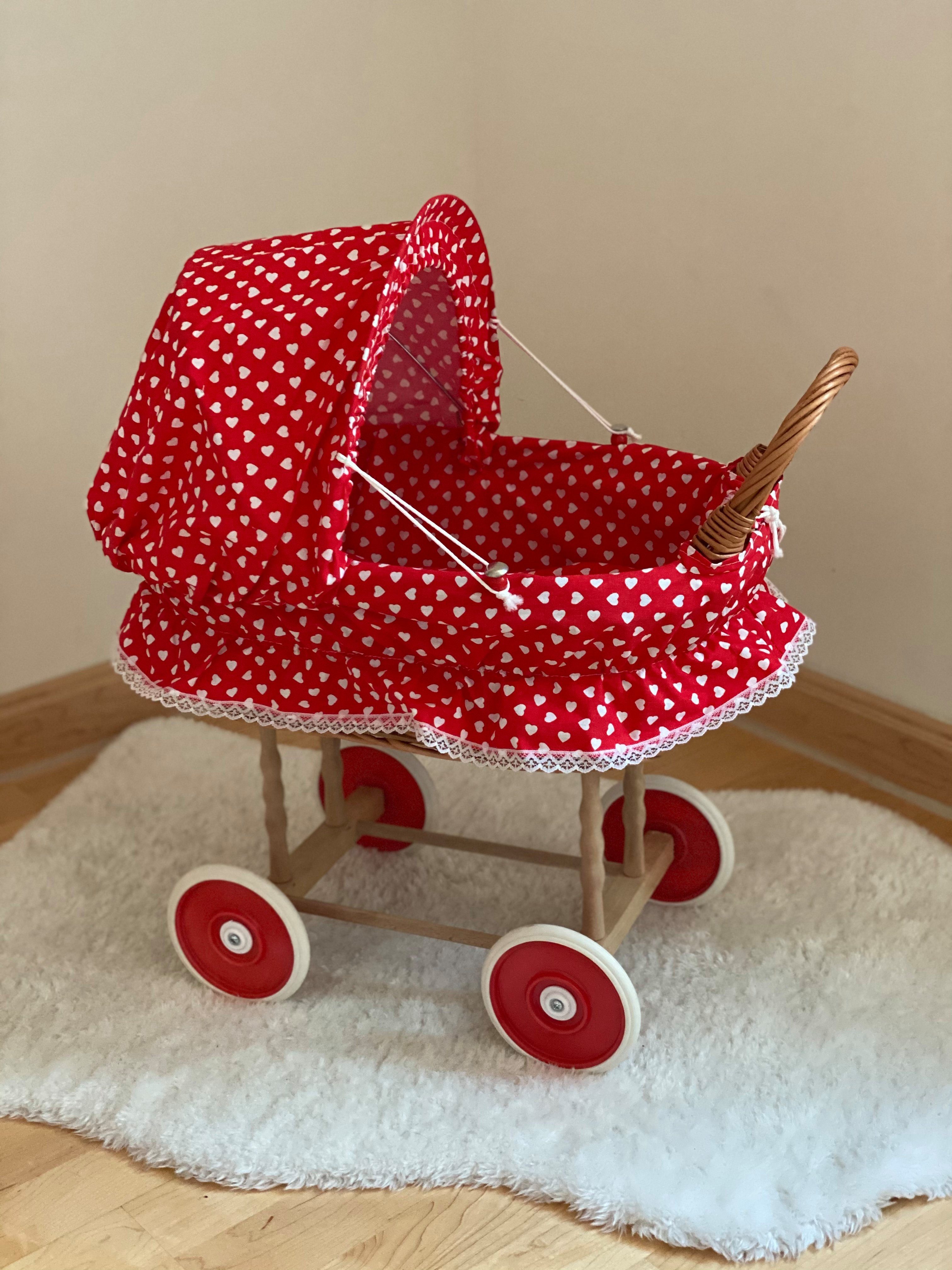 Welt der Träume Puppenwagen Puppenwagen Holzpuppenwagen günstig online kaufen