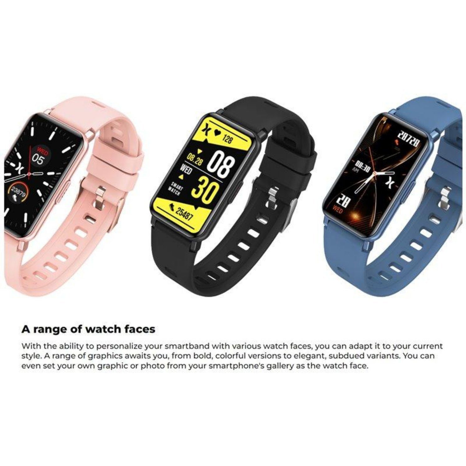 Maxcom Fitness-Tracker Maxcom Vitality Plus Fitness Tracker Gold (1-tlg)
