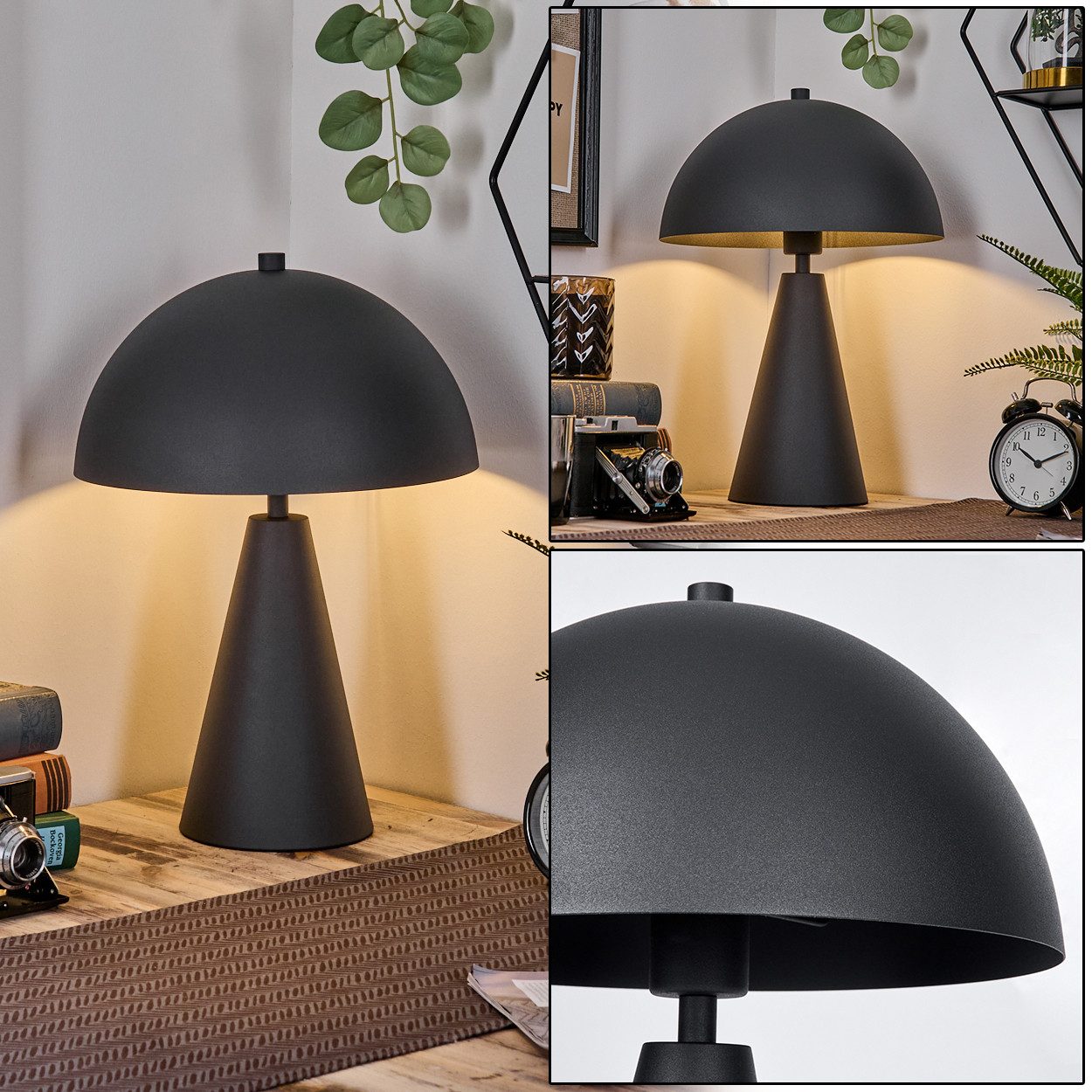 hofstein Tischleuchte Tischlampe aus Metall in günstig online kaufen