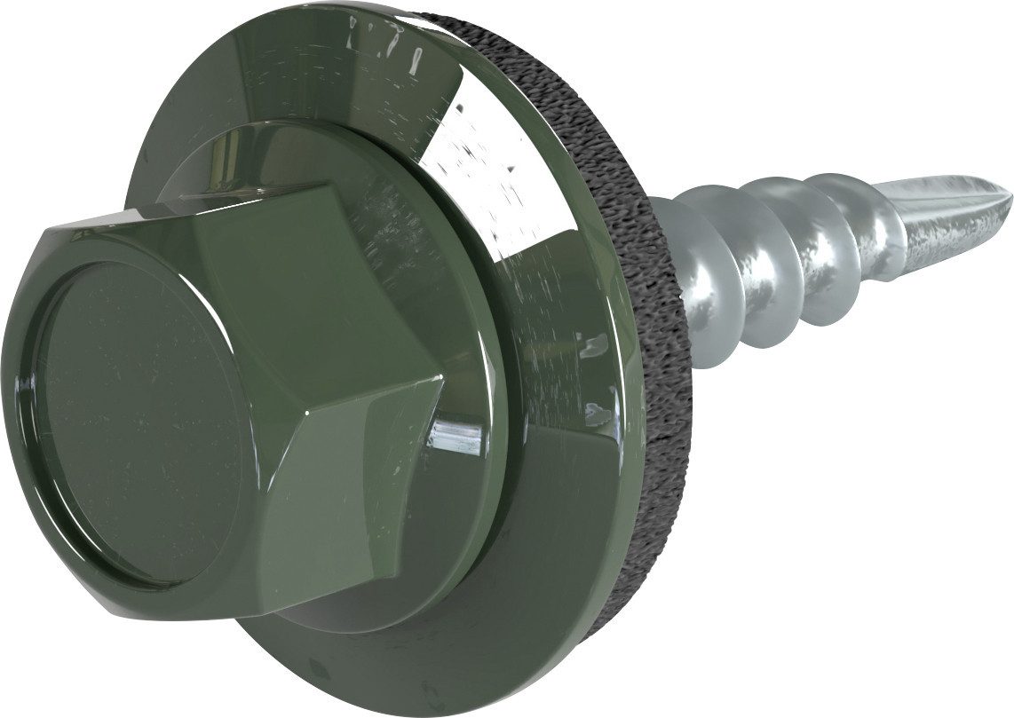 WECKMAN Blechschraube Weckman Bohrschrauben 4,8 x 20 mm sechskant - 100