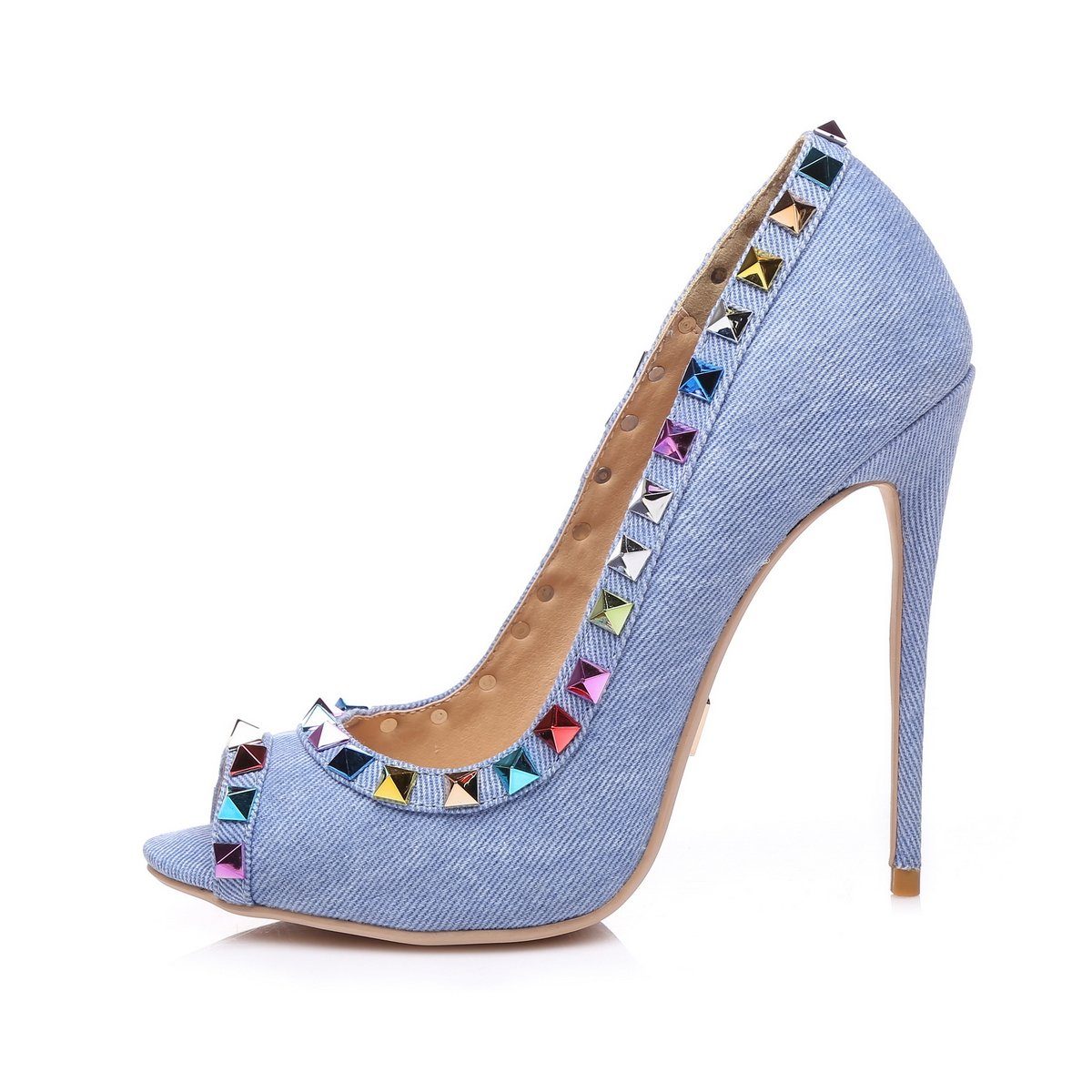 Milo Denim/Multi Sandalette