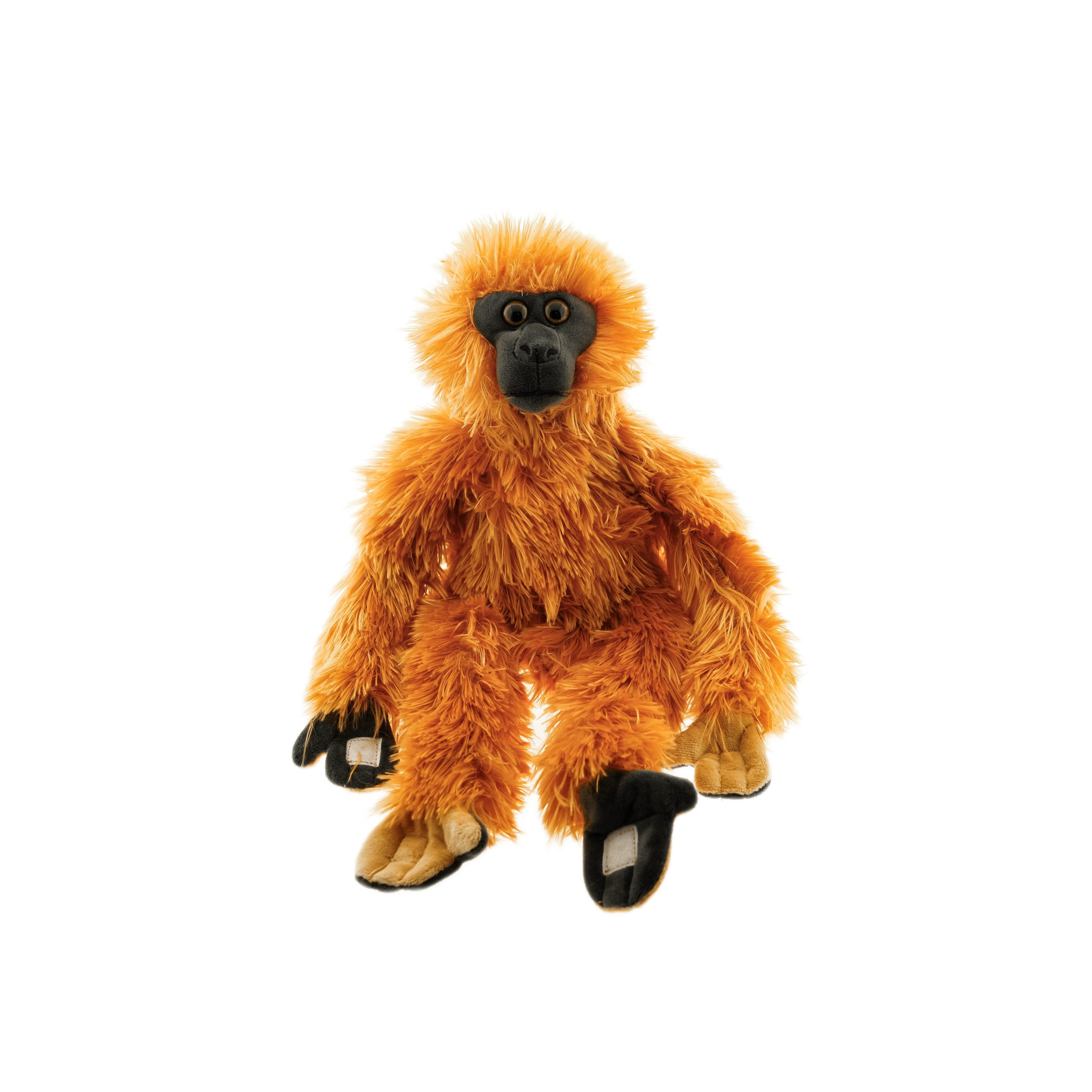 COFI 1453 Kuscheltier Affe 45 cm mit Klett-Händen & -Füßen zum Festhalten Vesper
