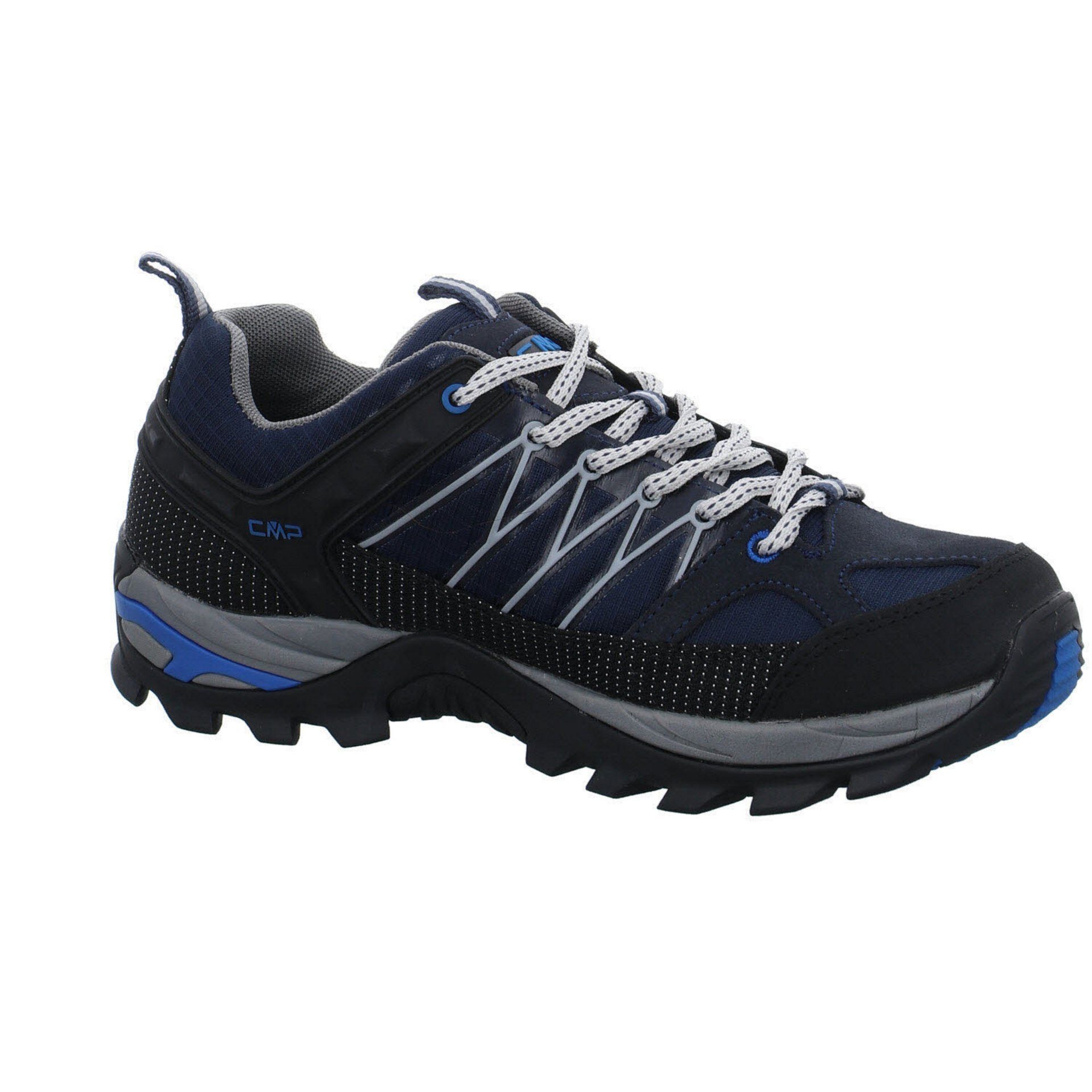 06NG Rigel Low Outdoorschuh Leder-/Textilkombination Outdoorschuh Schuhe B.BLUE-CEMENTO CMP Herren Outdoor