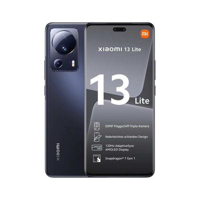 Xiaomi 13 Lite 8GB+128GB Smartphone (16 65 cm/6 55 Zoll 128 GB Speicherplatz 50 MP Kamera)