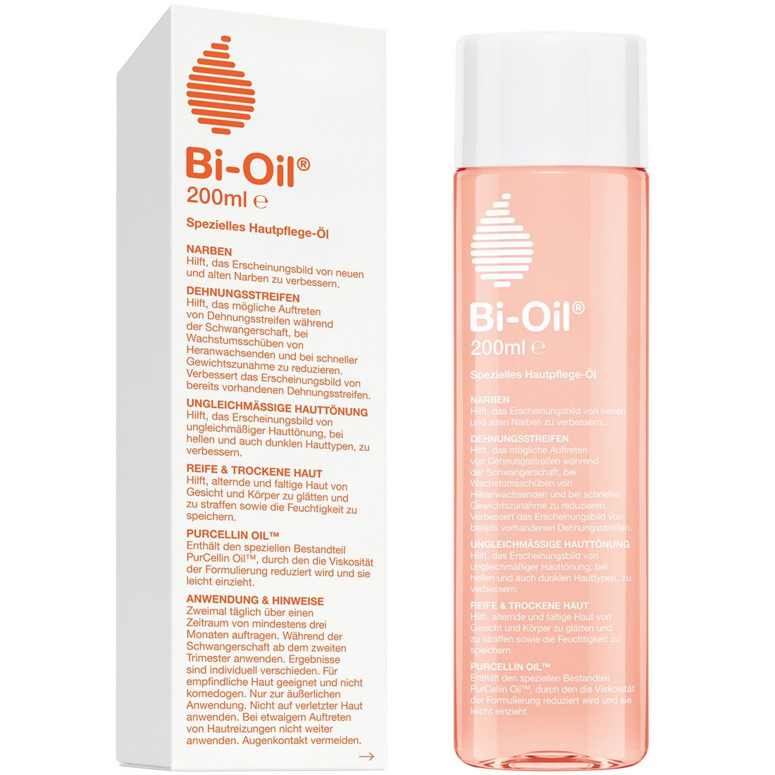spezielles Körperöl ml, BI-OIL 200 1-tlg. bei Hautpflegeöl Narben hilft & Dehnungsstreifen