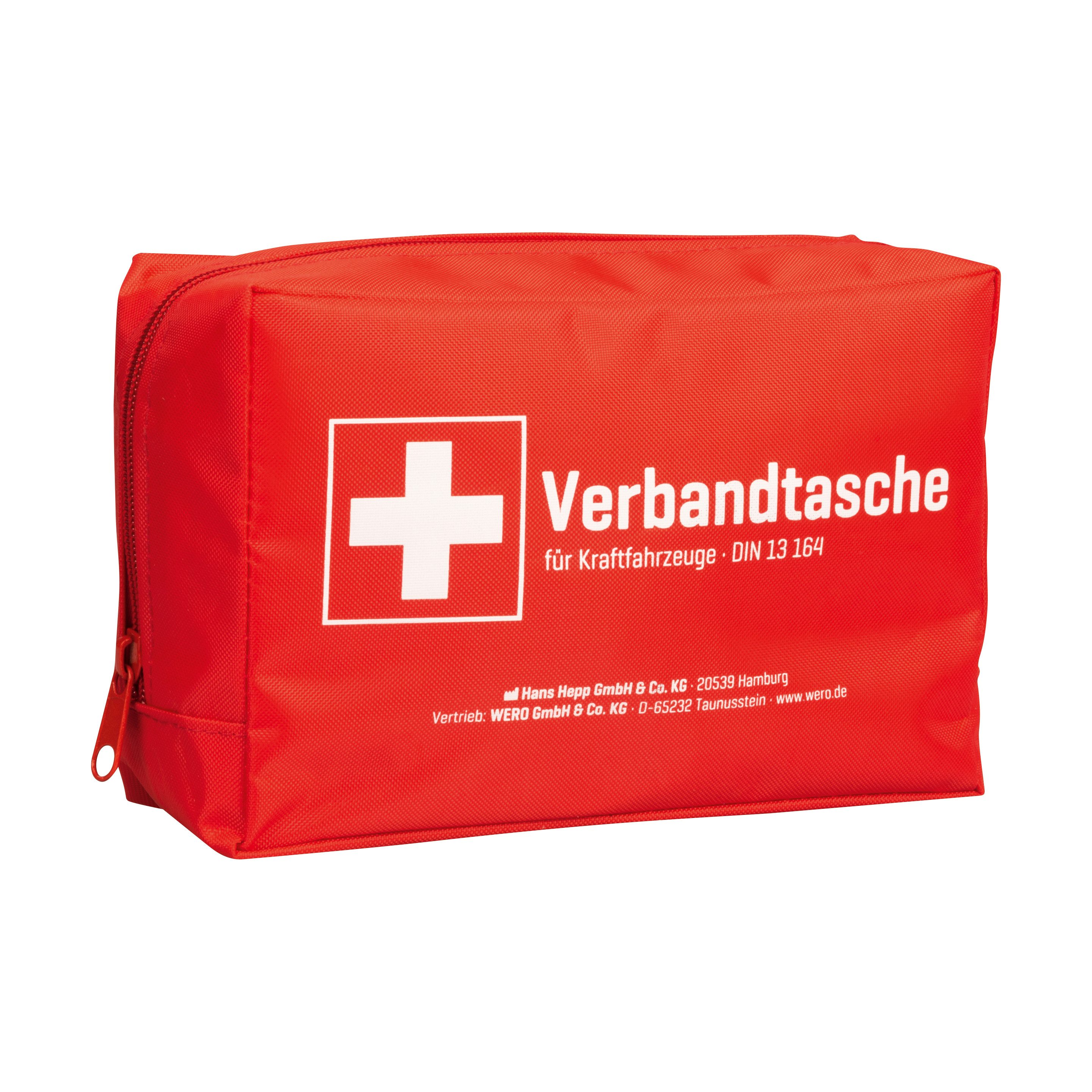 WERO KFZ-Verbandkasten Verbandtasche Auto DIN 13164:2022-02
