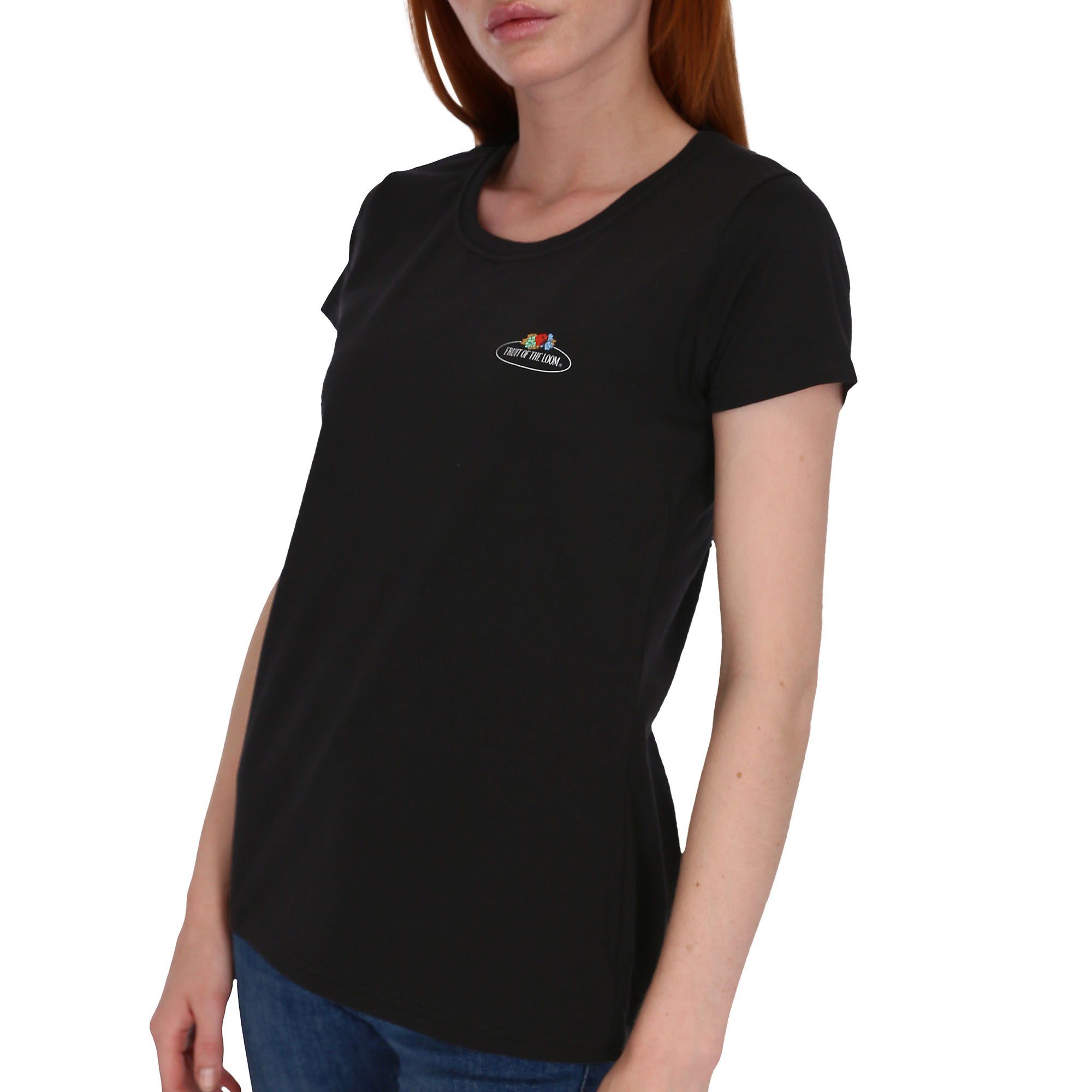 Fruit of the Loom Rundhalsshirt Damen günstig online kaufen