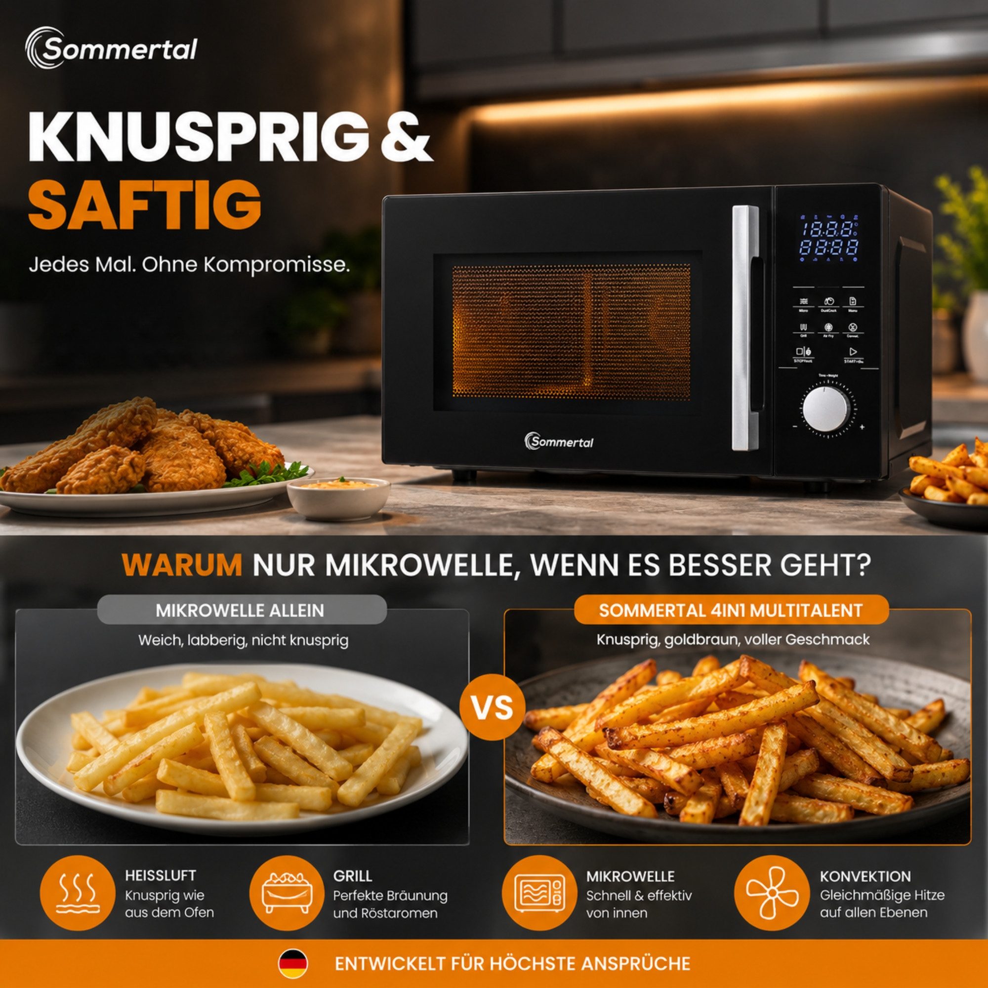 Sommertal 4-in-1 Mikrowelle - Bild 5