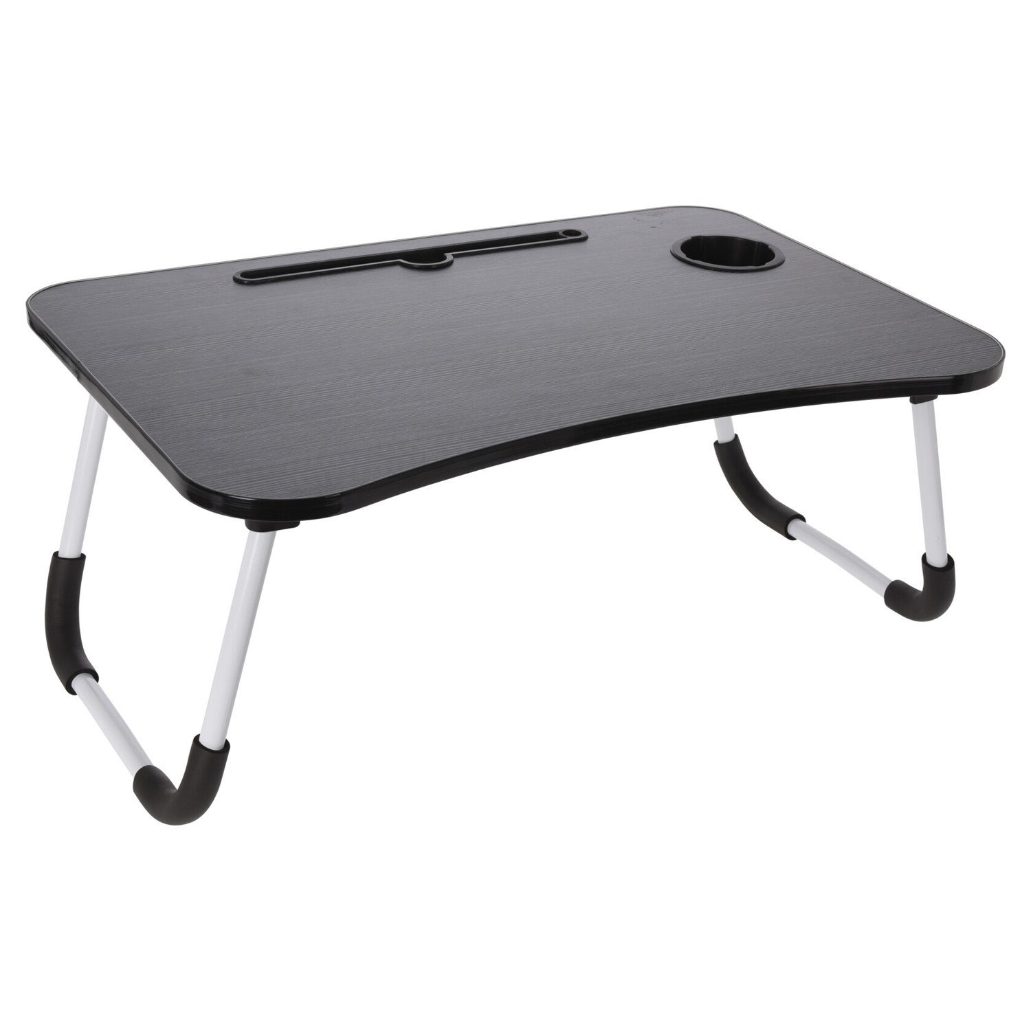 Mojawo Laptop Tablett Betttisch Frühstückstablett Serviertablett Laptoptisch Tablettisch, Holz