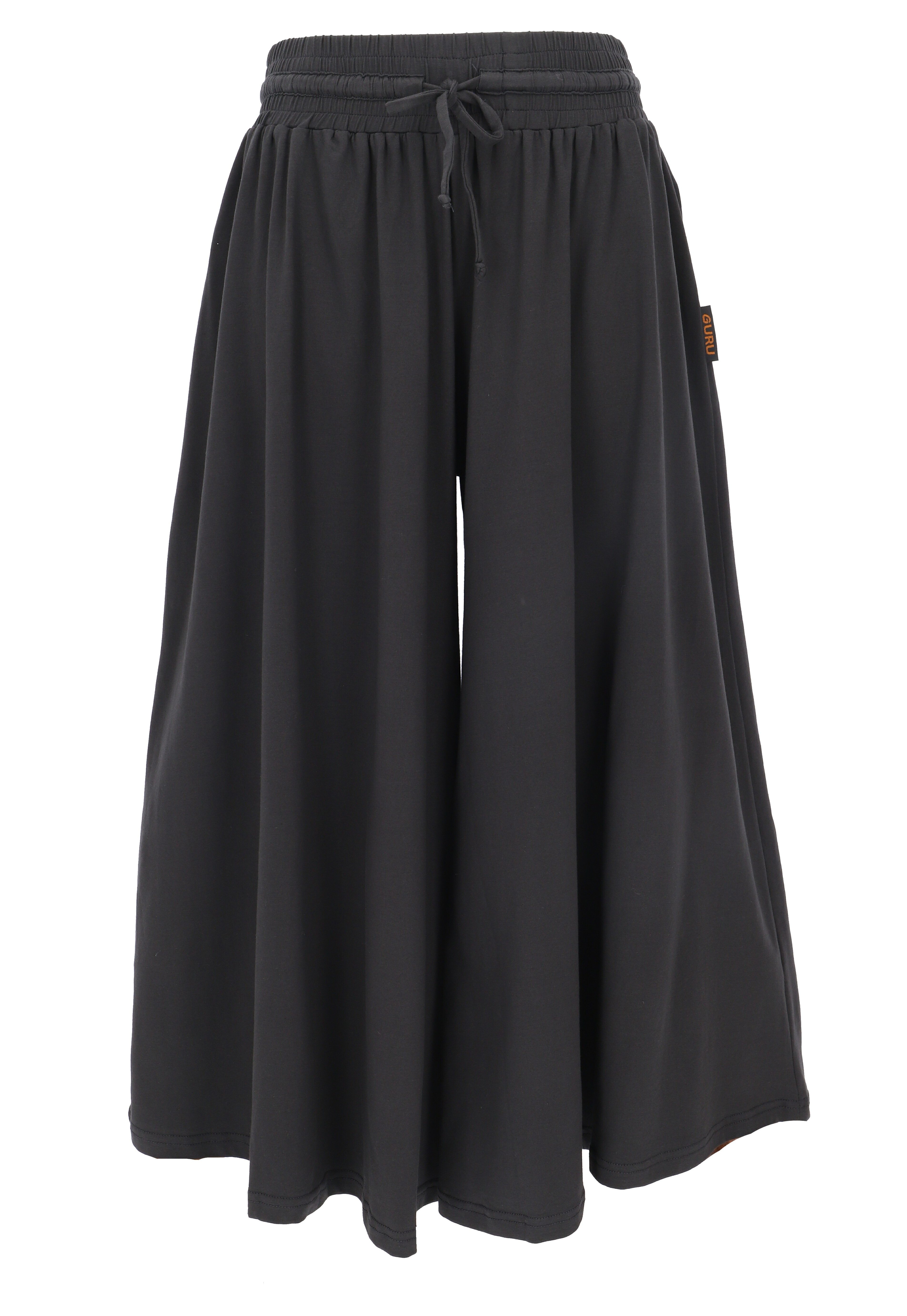 Guru-Shop Relaxhose Weite Palazzohose aus Bio-Baumwolle,.. alternative Bekl günstig online kaufen