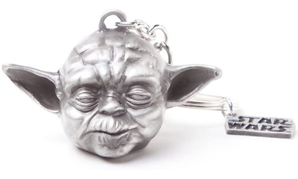 Star Wars Schlüsselanhänger STAR WARS Schlüsselanhänger YODA oder Kylo Ren 3D Metall Anhänger Disney STARWARS