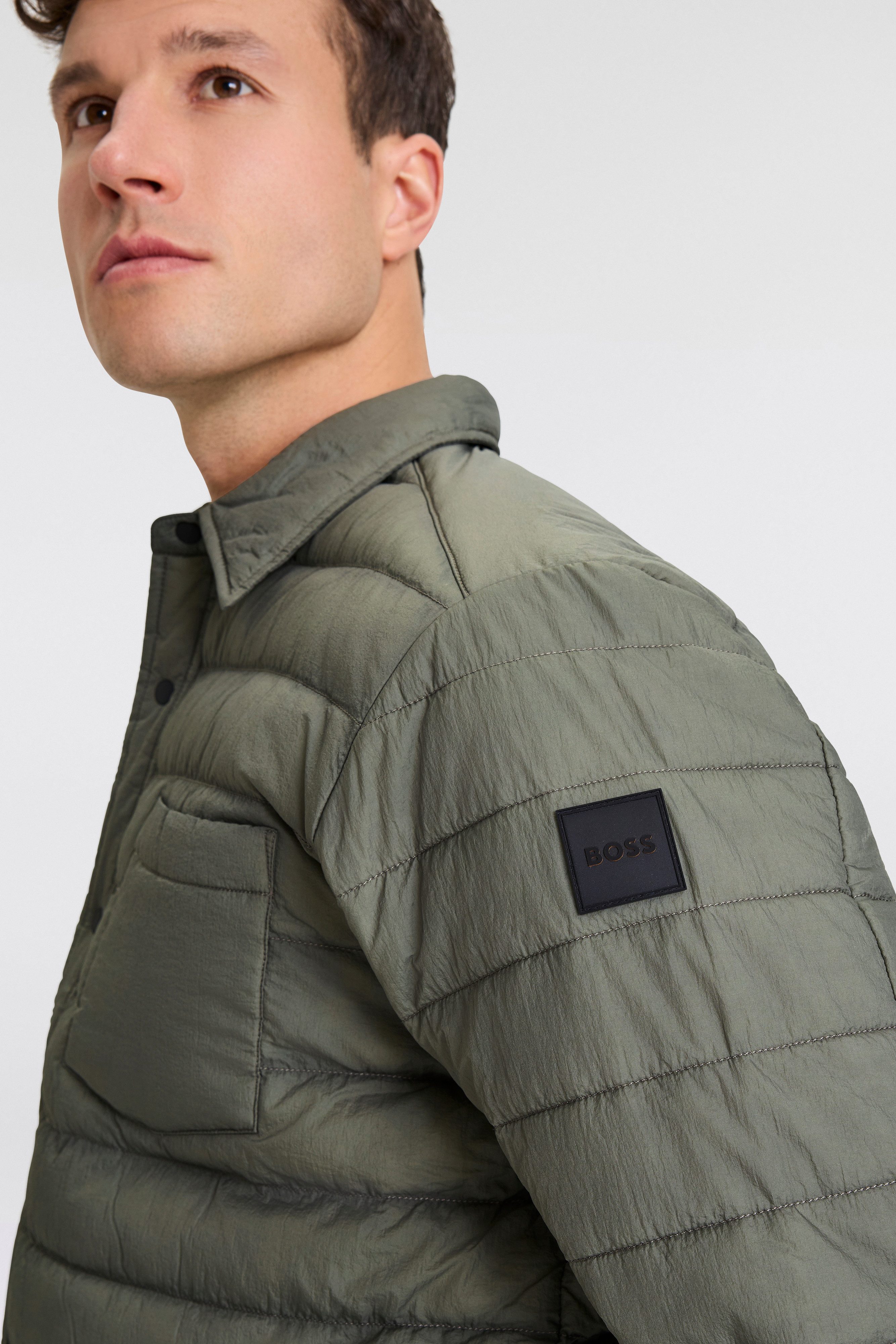 BOSS ORANGE Steppjacke Lambizzo mit Brusttasche