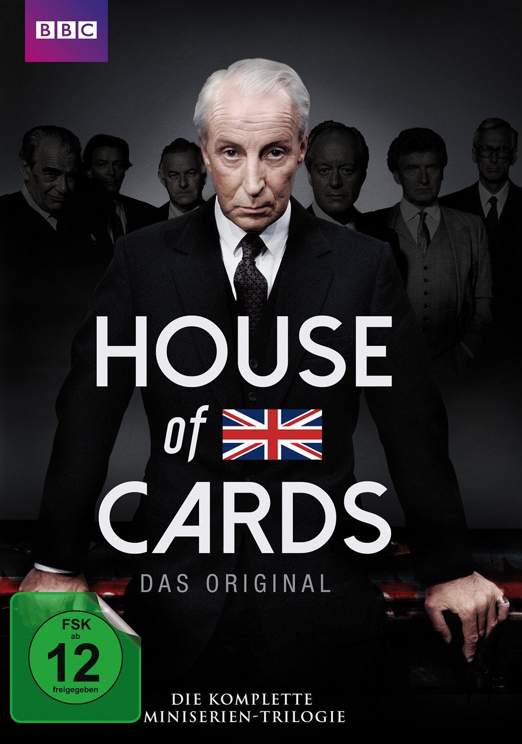 Edel DVD House of Cards - Die komplette Mini-Serien Trilogy (UK), (6-St., Box-Set), Enthält House of Cards, To Play the King, The Final Cut
