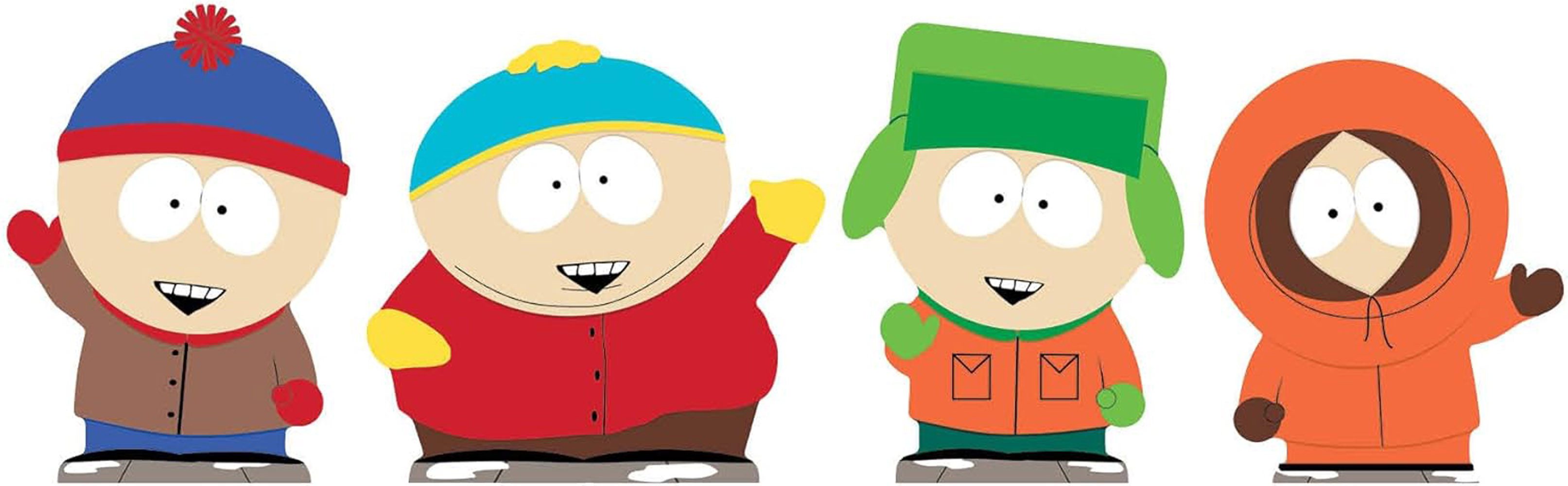 Dekofigur South Park - 4er Set Tischdekoration