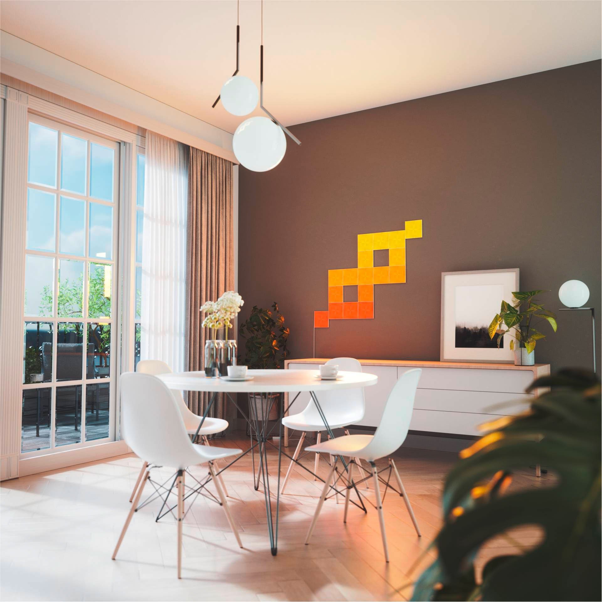 nanoleaf LED Panel Canvas, Dimmfunktion, LED Farbwechsler integriert, fest