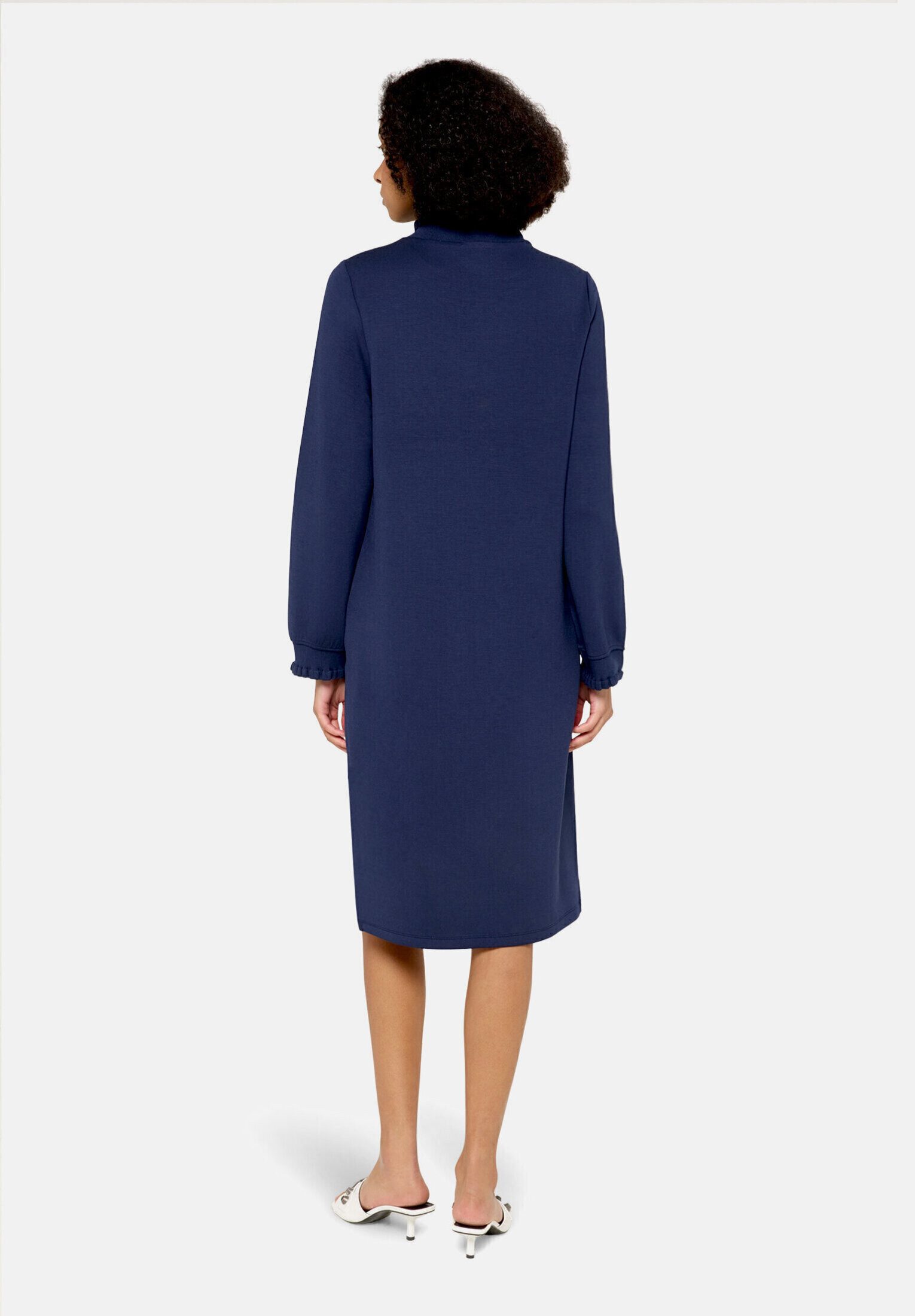 Cartoon Druckkleid Damen mit Eingrifftaschen