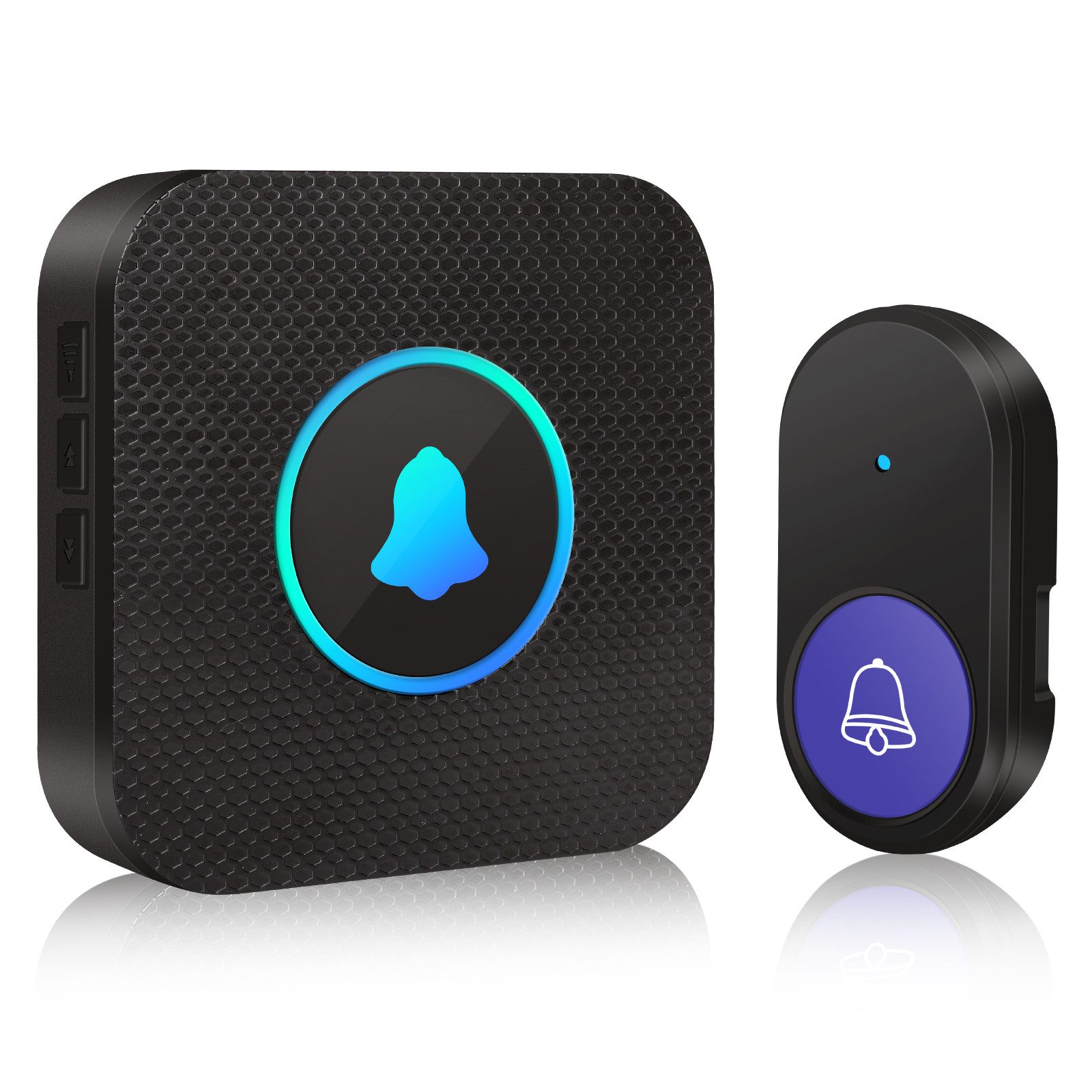 Bundviel Türklingel-Set Funkklingel, 400M Reichweite Türklingel Funk Set, IP55 wasserdicht