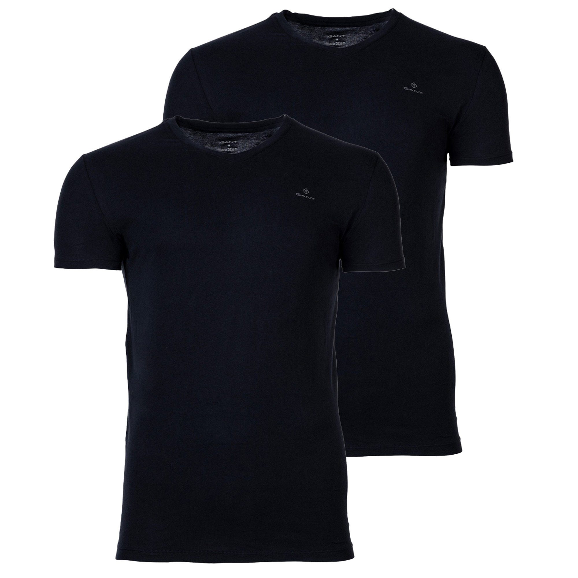 T-Shirt Herren T-Shirt 2er Pack Baumwolle