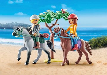Playmobil® Konstruktions-Spielset Reitausflug an den Strand (71470), Horses of Waterfall, (43 St), mit Amelia und Ben; teilweise aus recyceltem Material; Made in Europe