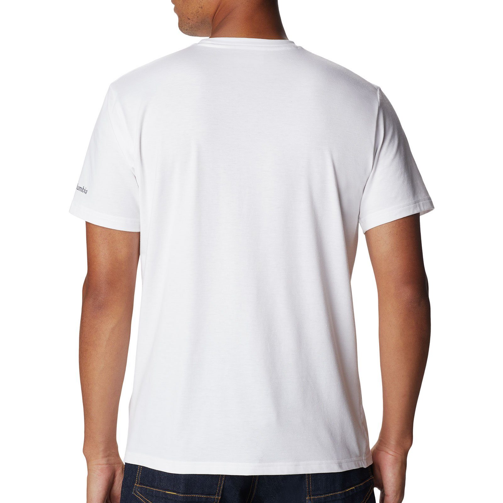 Columbia Kurzarmshirt Sun Trek™ Short Sleeve Graphic Tee mit Rundhalsausschnitt