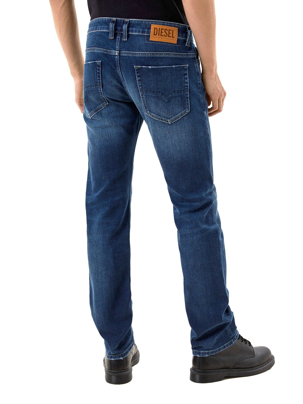 Diesel Stretch Hose Safado-X Slim Straight-Jeans - 0870F Fit
