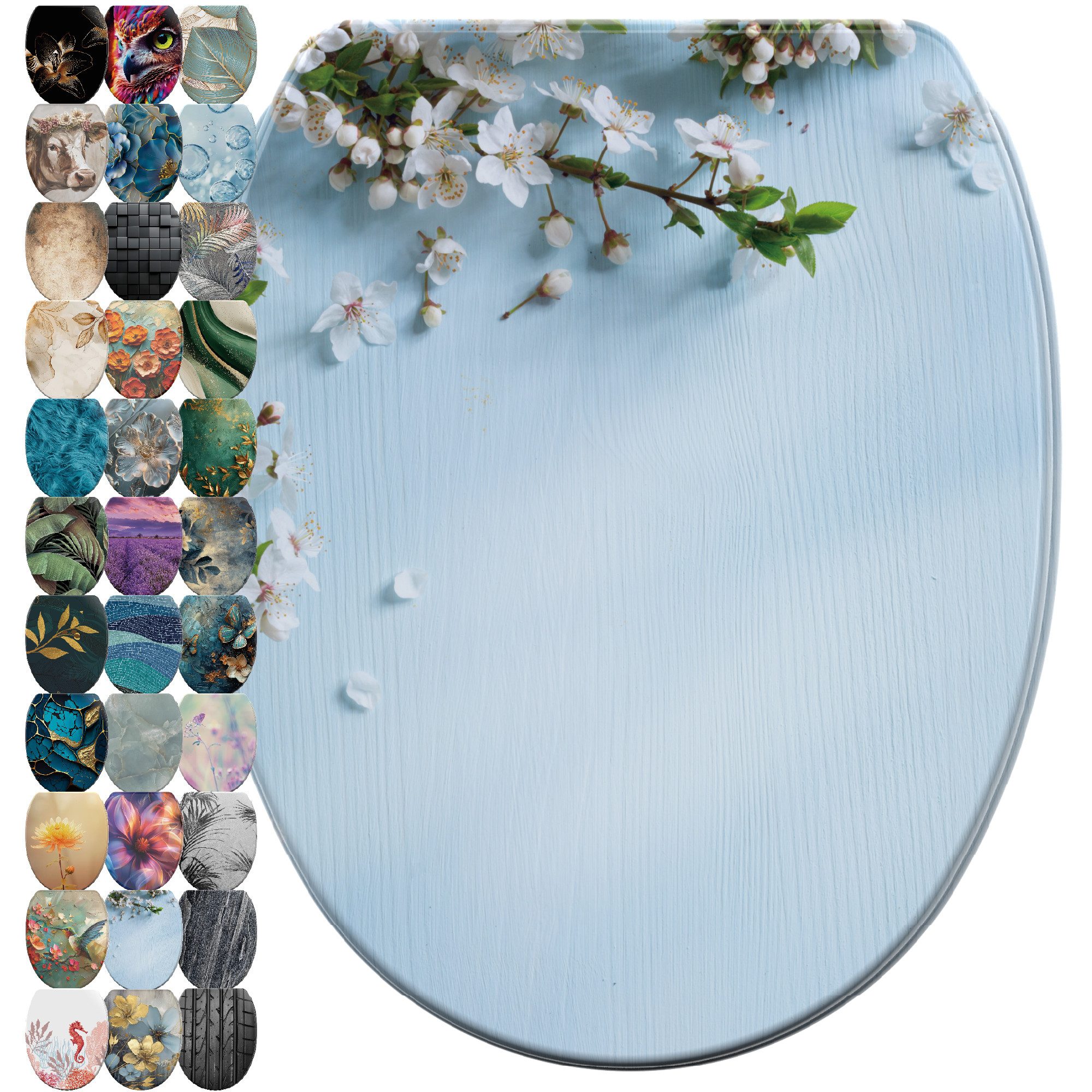 Sanilo WC-Sitz mit Absenkautomatik & Top Fix in vielen Designs, hochwertig, günstig online kaufen