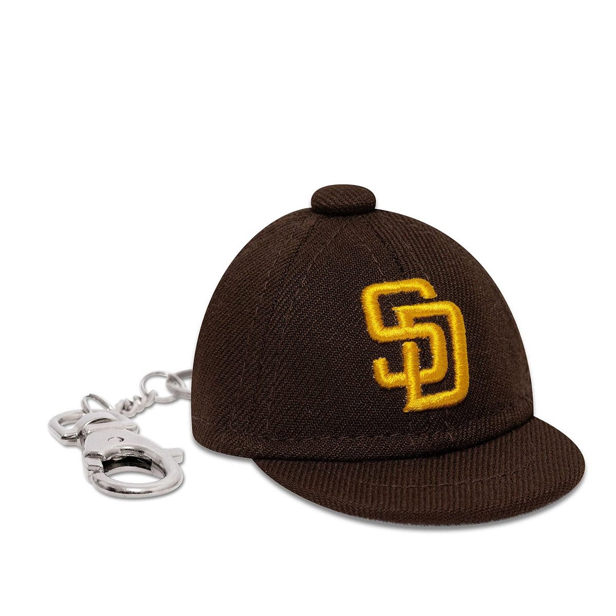 New Era Schlüsselanhänger New Era Schlüsselanhänger Mini Cap San Diego Padres brown (1-tlg)