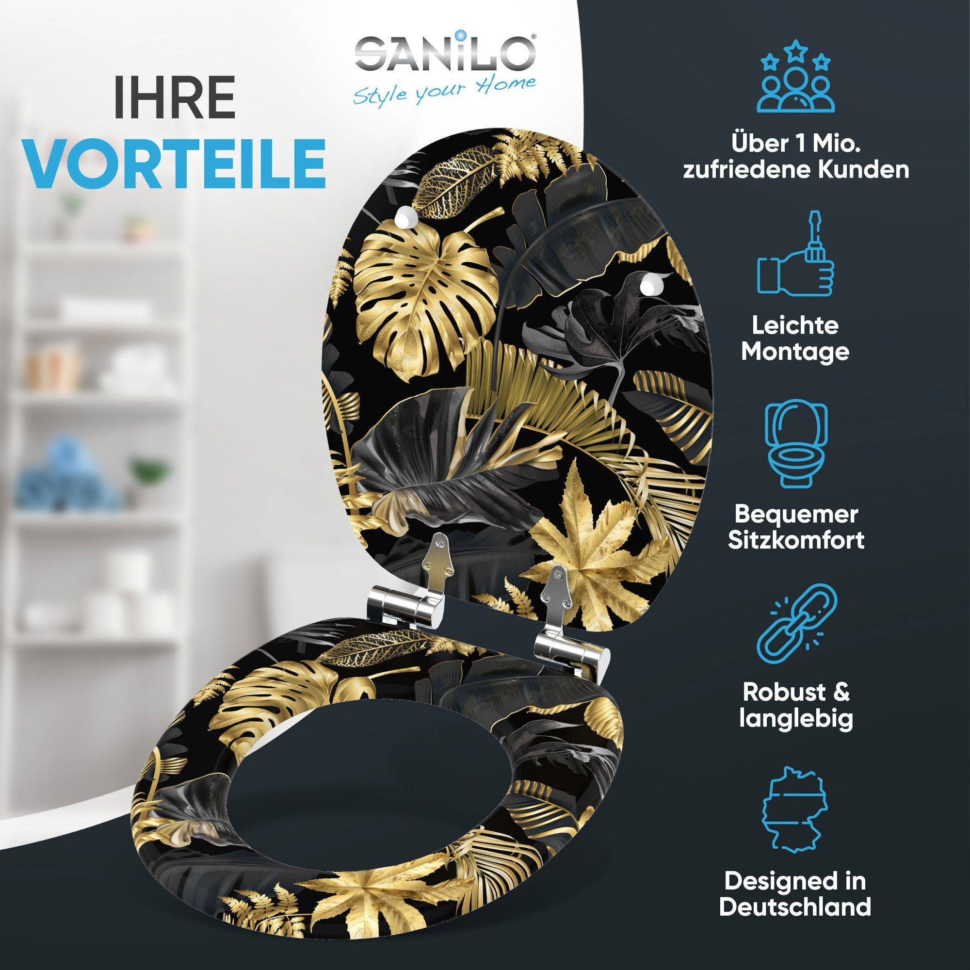 Sanilo Badaccessoire-Set 3-teilig mit Motiv, viele günstig online kaufen