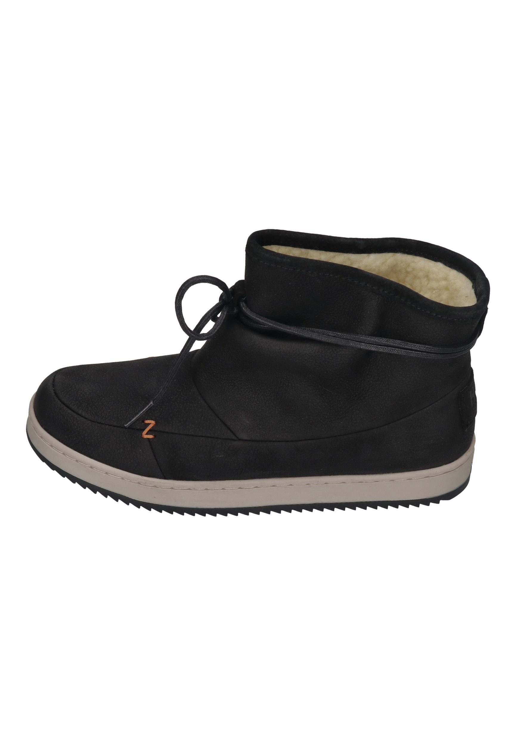 HUB QUEEN Stiefelette Black Light Bone Black