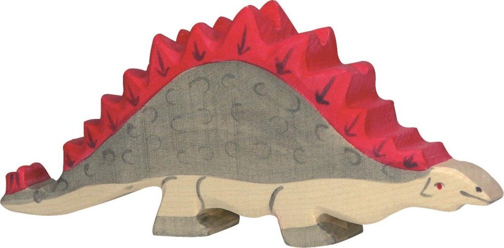 Holztiger Tierfigur HOLZTIGER Stegosaurus aus Holz