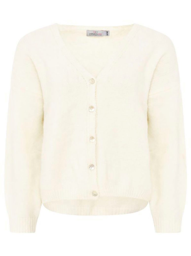 Zwillingsherz Strickjacke "Knöpfe" kuschelig, mit kleinen Knöpfen und Wolla günstig online kaufen