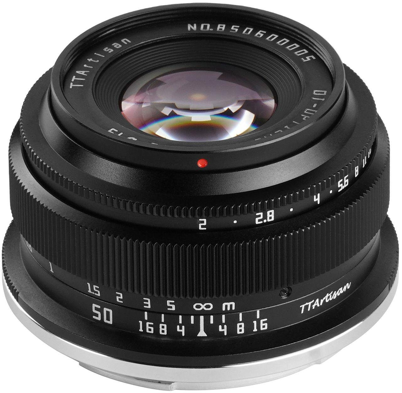 TTArtisan 50mm f2 Nikon Vollformat Z Objektiv